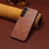 For Samsung Galaxy S23 Case Crocodile Texture PU+PC+TPU Well-protected Phone Cover