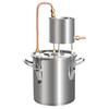 Stainless Steel Water Cup Distiller Household Alcohol Brandy Brewing Barrel Large Capacity DIY Pure Water Distillation Equipment