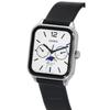 Casio Standard Analog Moon Phase Leather Strap White Dial Quartz MTP-M305L-7A Мужские часы
