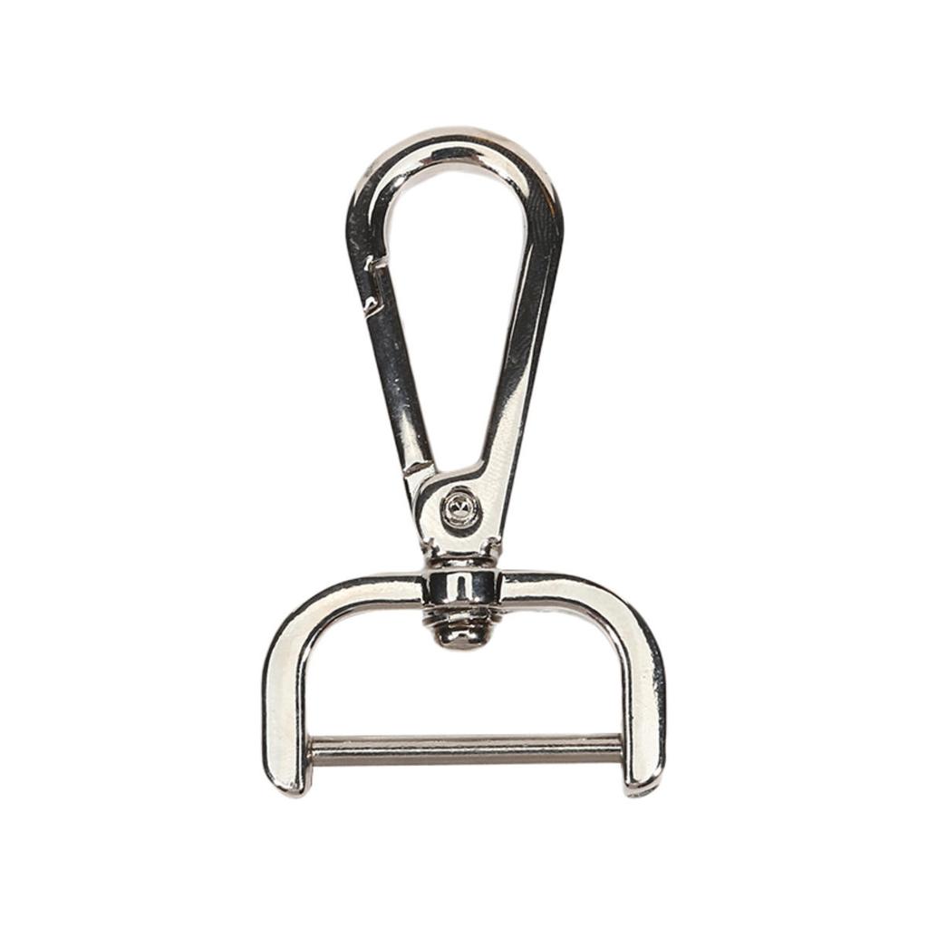 1pc Zinc Alloy Detachable Snap Hook Trigger Clips Buckles for Strap Belt Keychain Webbing Pet Leash Leathercraft Hooks 4 Sizes