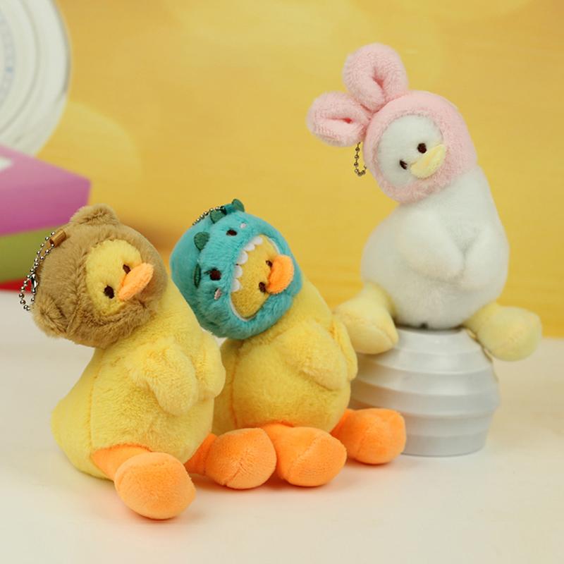 Мягкая игрушка утиная голова, автомобильный брелок, рюкзак, кукла, сумка для мальчиков и девочек, подвеска