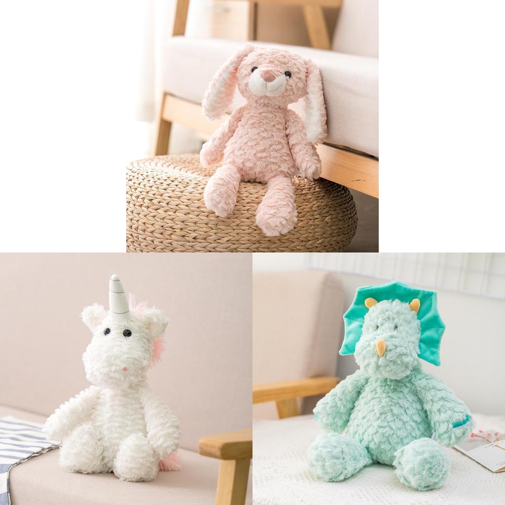 Unicorn Rabbit Panda Plush Doll With Pp Cotton Filling For Childrens Bedtime And Playtime