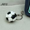 Backpack Keychain Accessory Pendant with LED Light, Realistic Football Design Keyring, Compact Flashlight Bag Decoration Night Light Gift for