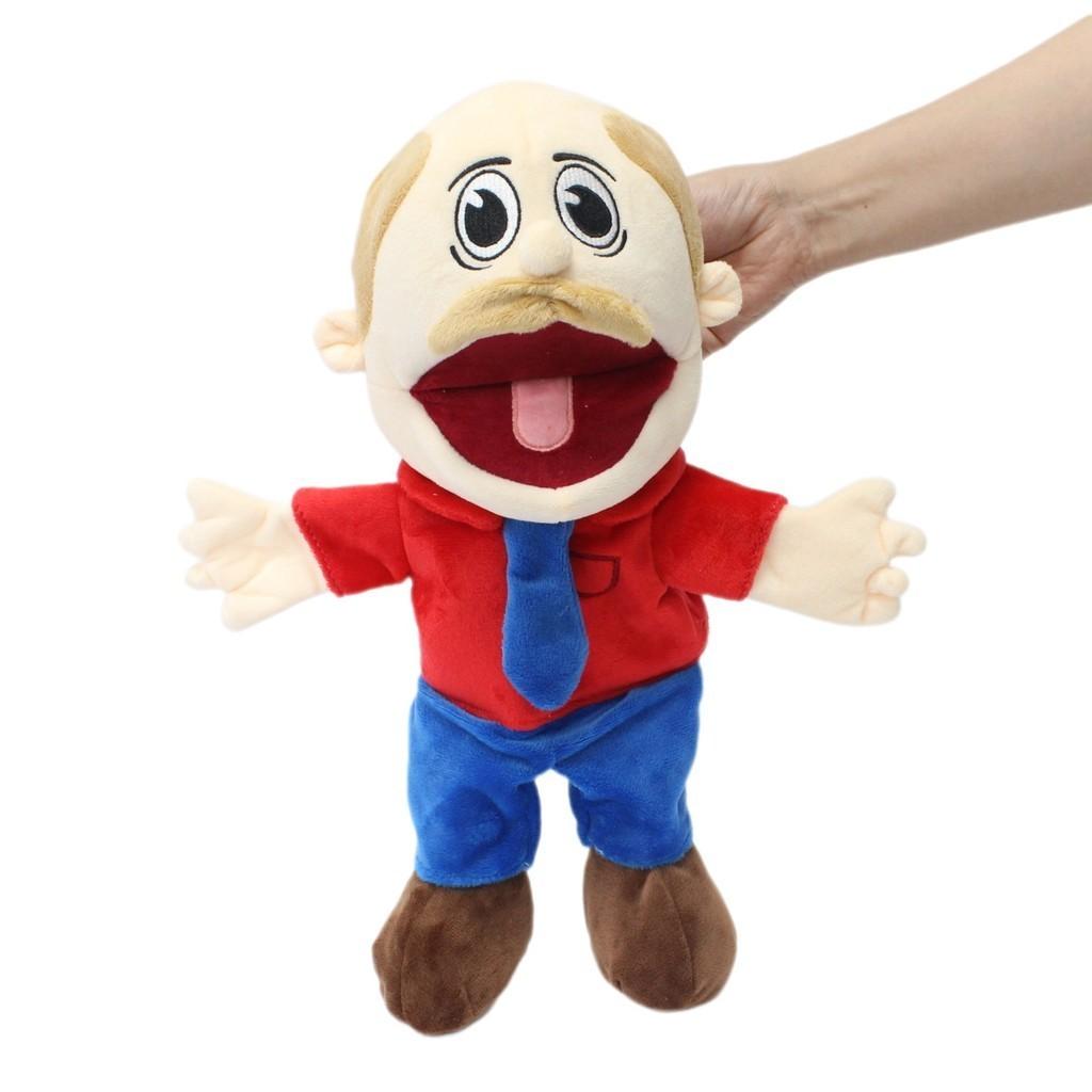 Cuddly Jeffy Character Plush Hand Puppet Creative Toy For Engaging Playtime
