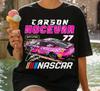 Футболка Carson Hocevar Spire Motosports, Графика гонок Nascar