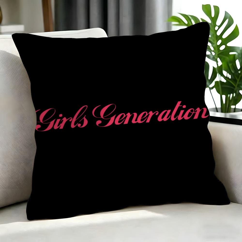 kpop Girls Generation Cushion Cover Cushion Cover Set Pcs x x x Pillowcase Decorative Sofa Home Decor