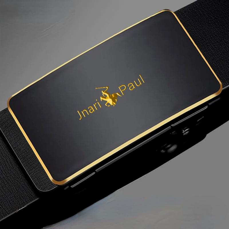2023 New Paul Belt Men's New Toothless Automatic Buckle Belt Fashion Young and Middle-aged Casual Business Trousers