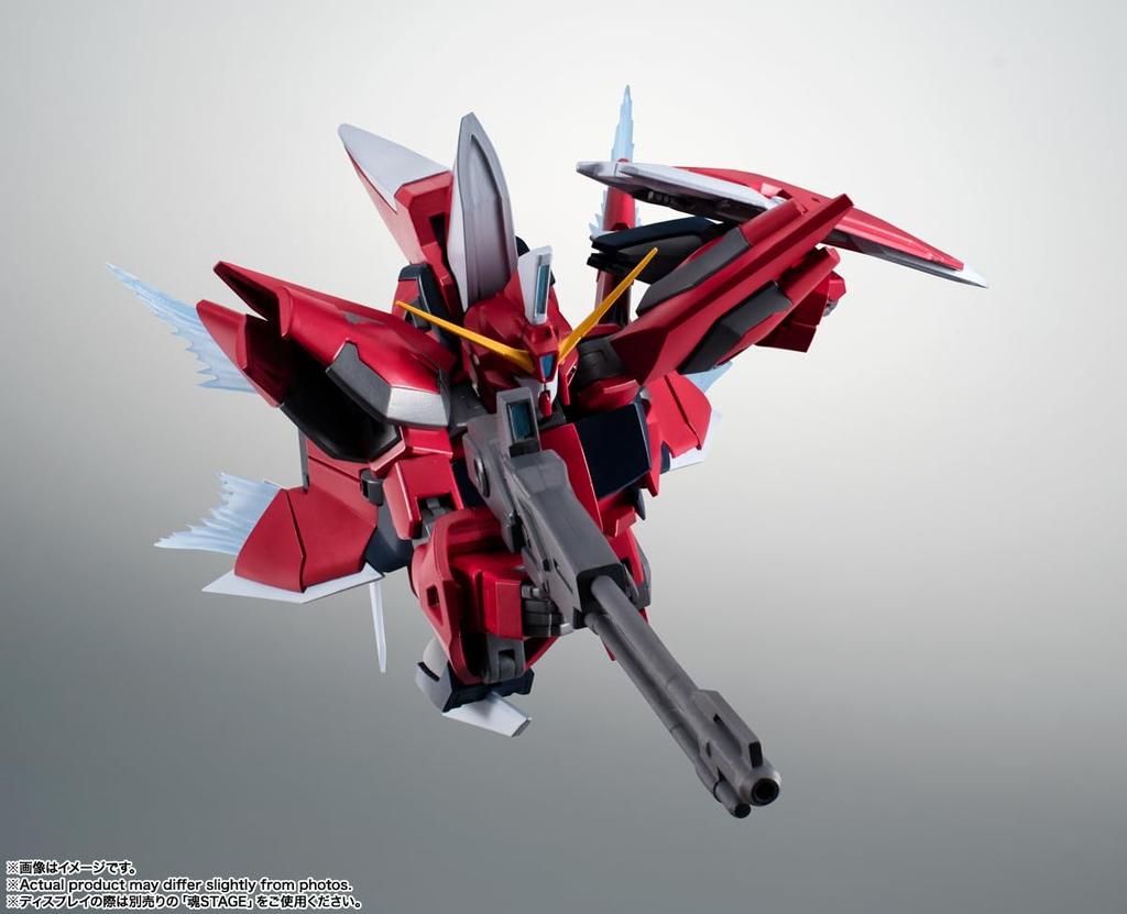 ROBOT SPIRITS Мобильный доспех Гандам SEED SIDE MS GAT-X303 Эгис Гандам версия. АНИМЕ. Примерно 135 мм в высоту, изготовлен из ПВХ и АБС, предварительно окрашенный,