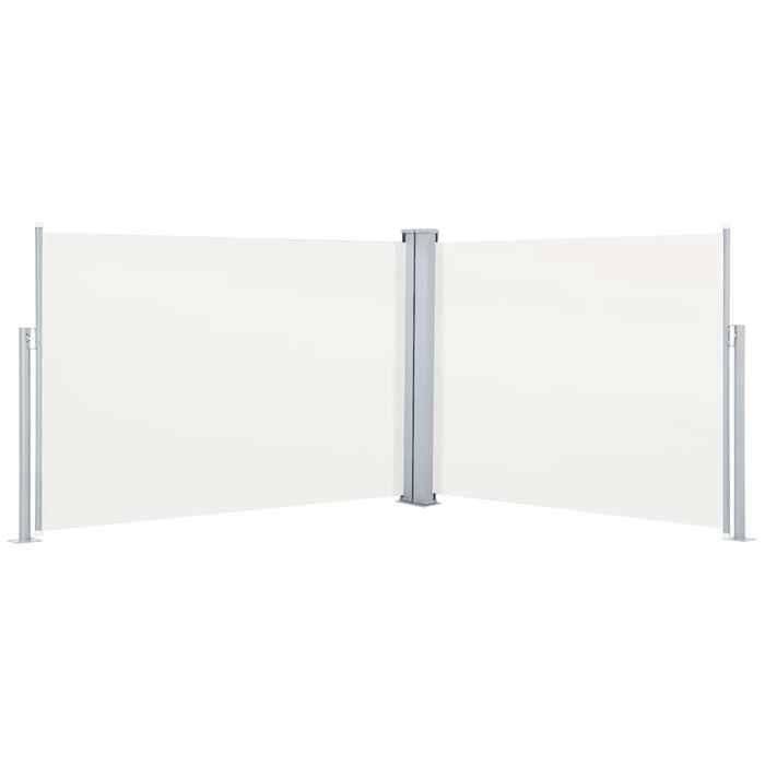 VidaXL Retractable Side Awning Side Awning Privacy Screen Sun Shelter Garden Terrace Balcony Outdoor UV Resistant 48473