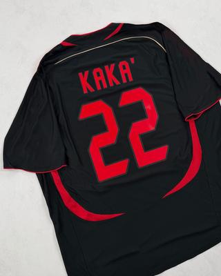 KAKA 22 Ретро Футбольная Футболка Летняя С Коротким Рукавом Спортивная Футболка Y2K Свободный Оверсайз Уличная Одежда Коллекция Топы