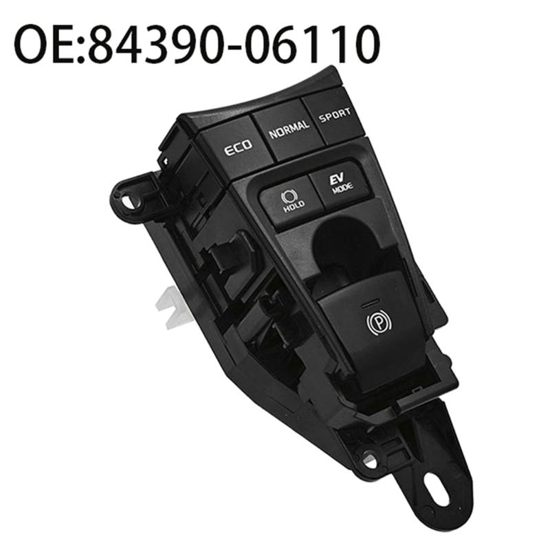 Корпус из АБС-пластика Блок управления стояночным тормозом Деталь 8439006110 с концентратом для восстановления управления в салоне, 1 шт. Запасная часть для XV70 / XV60 Обычное обслуживание