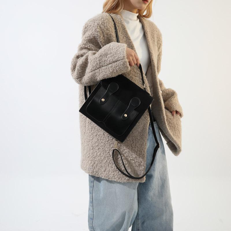 Сумка Niche Design для женщин, новый рюкзак, ретро-ручной корейский повседневный однотонный рюкзак