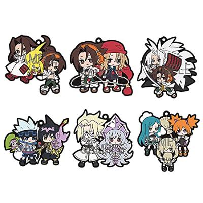 Коллекция резиновых талисманов Buddy SHAMAN KING (BOX) приблизительно. 65 мм ПВХ окрашенная полная фигура