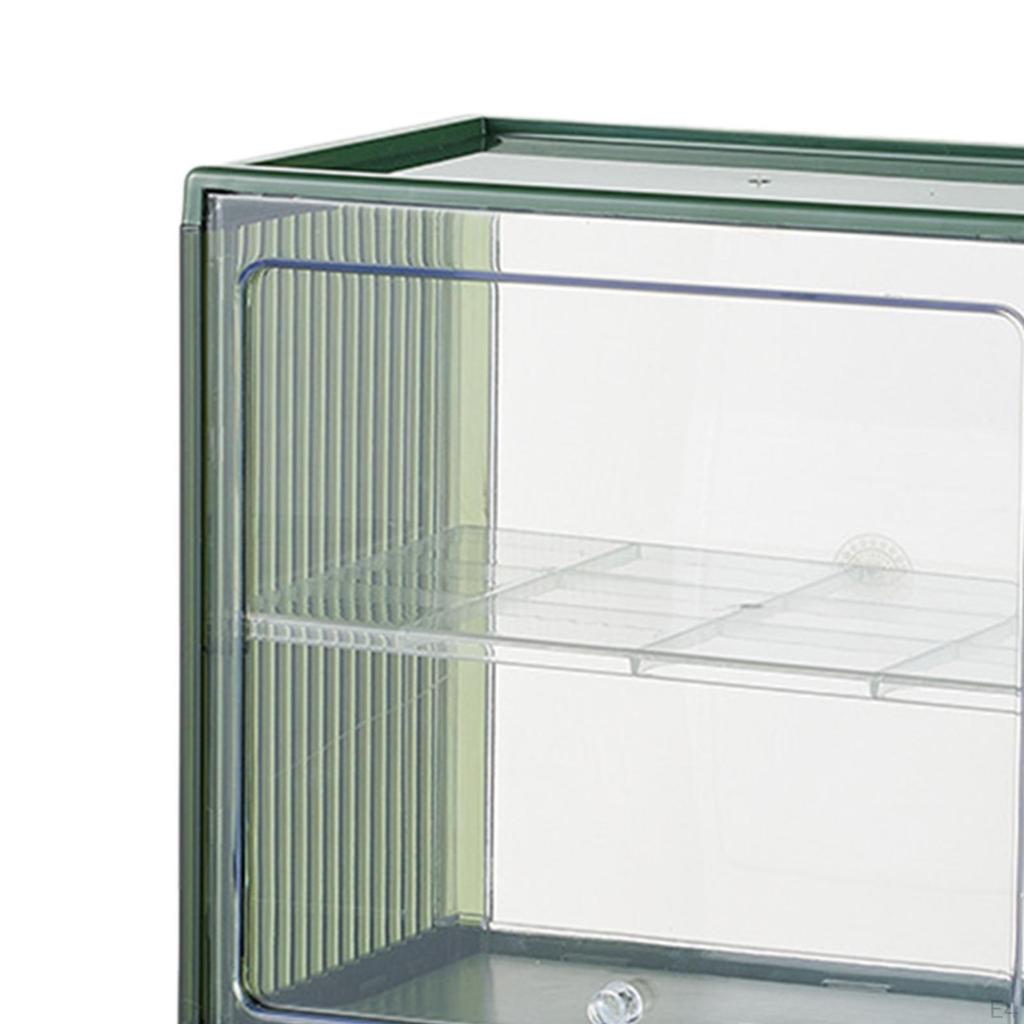 Ящик для хранения чашек для кофе и чая, прозрачный настольный дисплей для комнаты отдыха