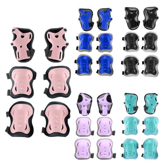 1 комплект, защитное снаряжение для катания на роликовых коньках, скейтбординг, скутер, езда на велосипеде, велоспорт, спорт для малышей, мальчиков и девочек, защита на запястье, наколенник, налокотник, защита