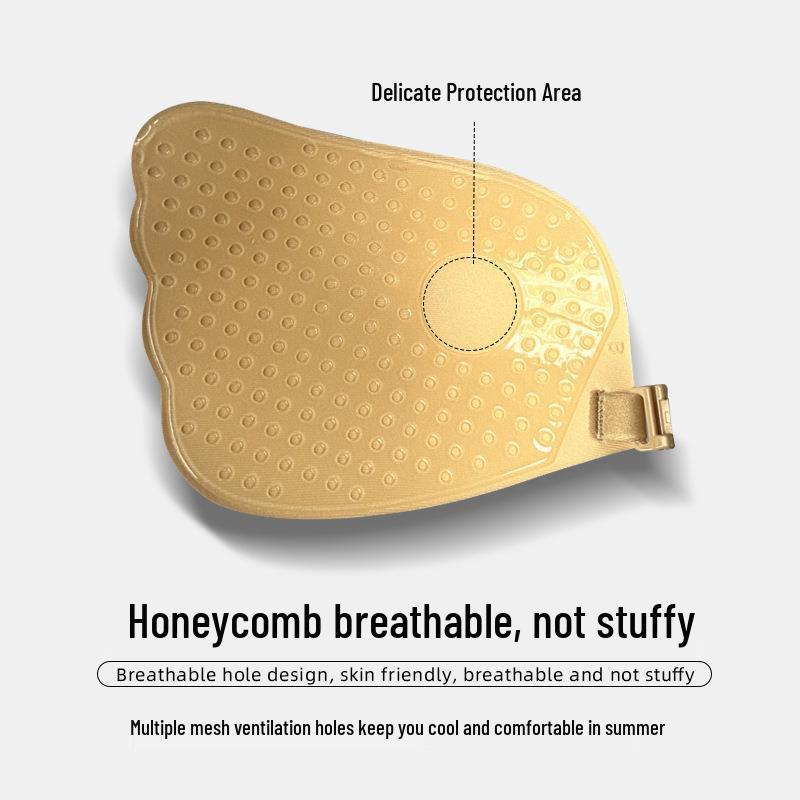 Silicone Invisible Push-Up Winged Breast Pasties: Strapless Breathable Bra for All Bust Sizes