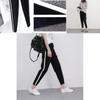 Womens Harem Pants With Elastic Waist Versatile Patchwork Design**