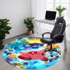 Kirby Pokémon Office Round Area Rug, Under Office Chairs Bedroom Living Room Home Decor  a1016274