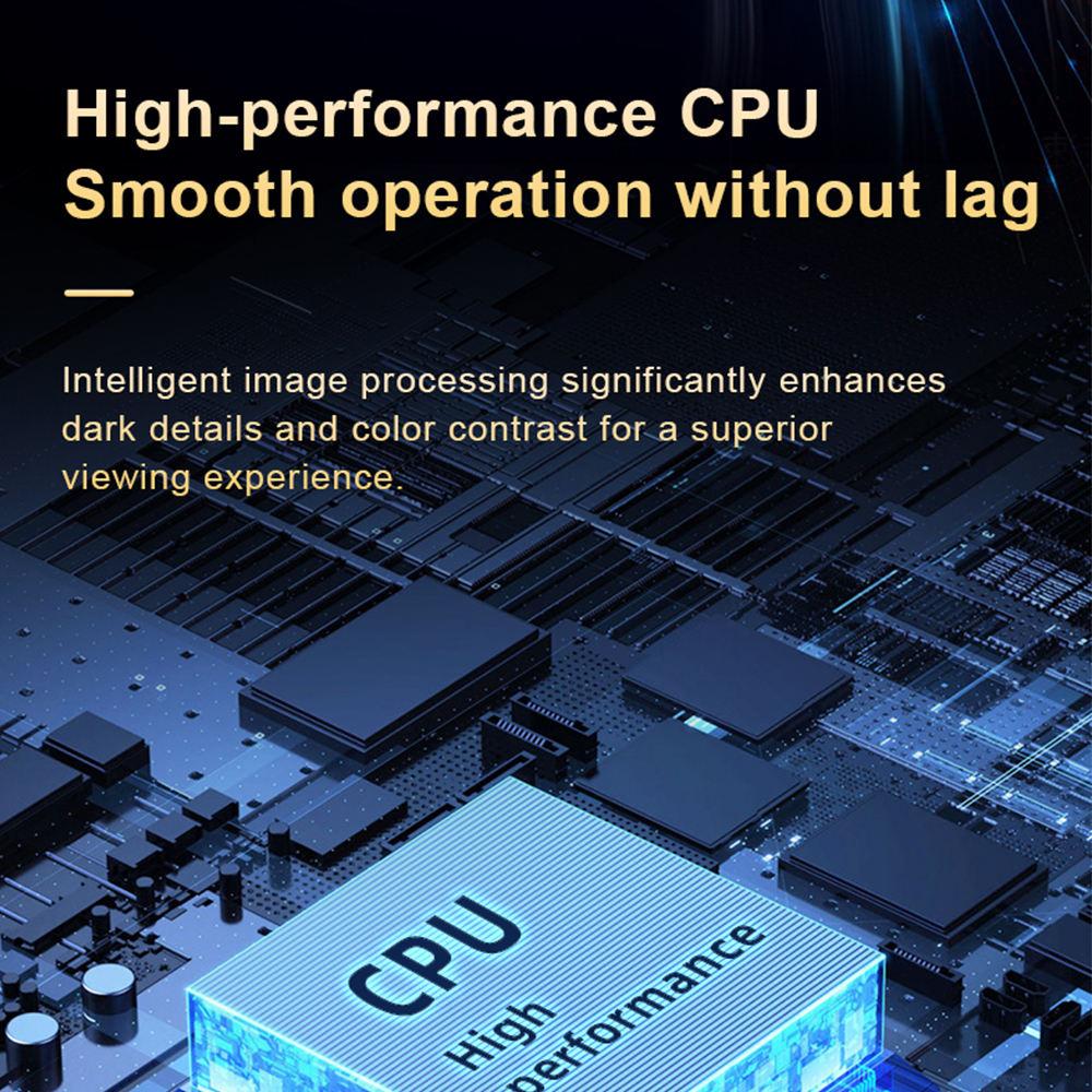 ATB Mini Native 1080P HD 4K Video Projector Android WiFi Bluetooth 3D Surround Sound Portable Outdoor Office Home Theater