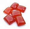Натуральные красные сердоликовые драгоценные камни: Кабошоны прямоугольной формы для изготовления ювелирных изделий