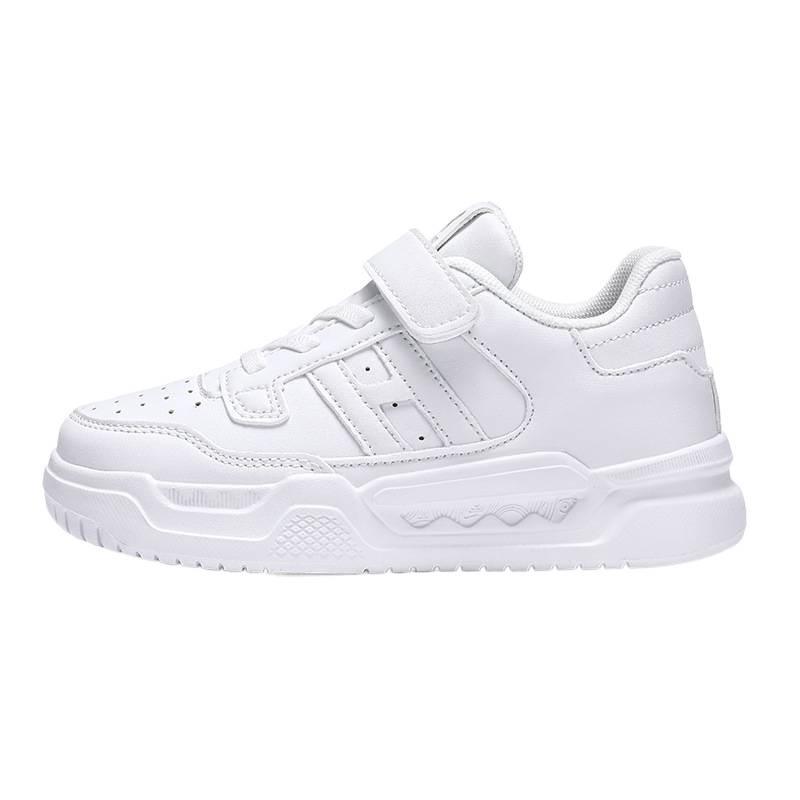 Classmate children's little white shoes spring new girls' shoes student boys sports shoes medium and older children's soft-soled casual board shoes