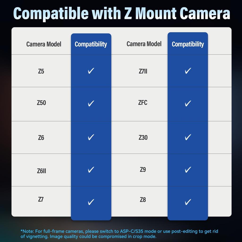 SIRUI Sniper 16mm and 75mm Autofocus Lens Camera Lens for and Zfc Set, F1.2 Wide-Angle APS-C Z8, Z9, Z5, Z6, Z7, (Z Mount, Black)