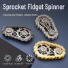 Cross-Border Zinc Alloy Wheel Sprocket Metal Fidget Spinner
