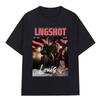 2026 Корейская Kpop Хип-хоп Группа Lngshot LOUIS Графическая Футболка Мужская Женская Одежда Мода Оверсайз Короткий Рукав Хлопок Повседневные Футболки