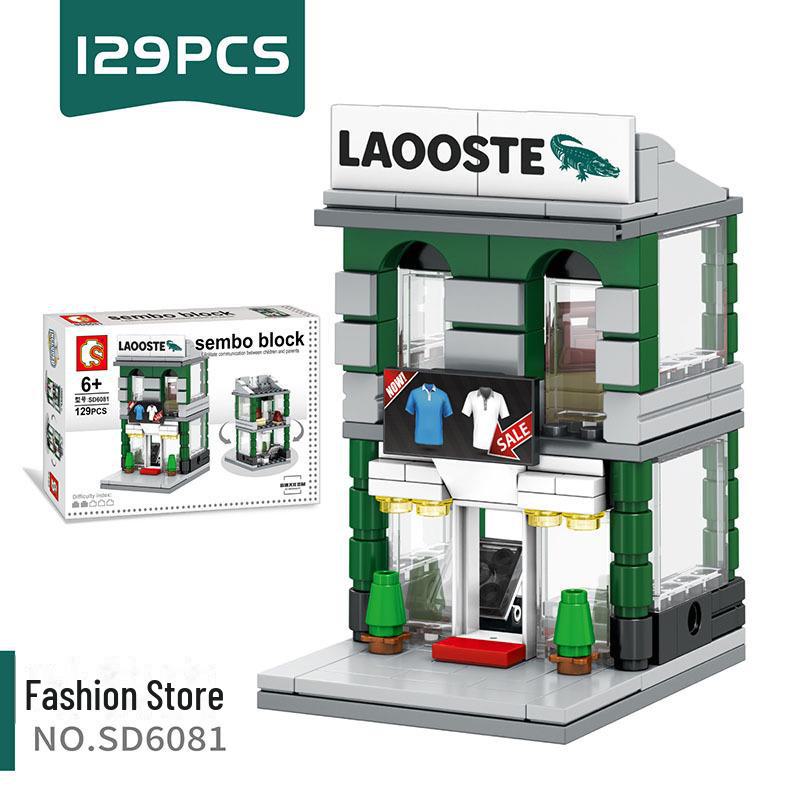 Мини-конструкторы Semper Street View: Совместимая с Lego игрушка для детей 6-16 лет