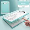 Dual-use File Box 2-in-1 Writing Pad High Quality Memo Clip Board  Students