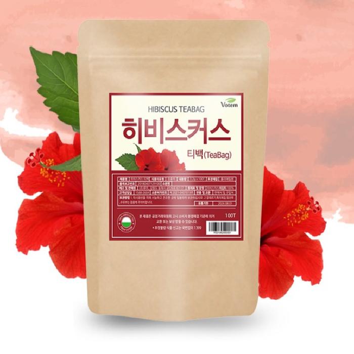 Чай Votem Hibiscus в пакетиках 1,2 гx 100 шт.