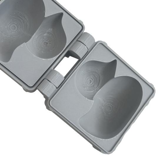 Утка Снежколеп Портативный Форма Утки Инструмент для Быстрого Изготовления Снежков Игра для Зимних Снежных Боев на Открытом Воздухе