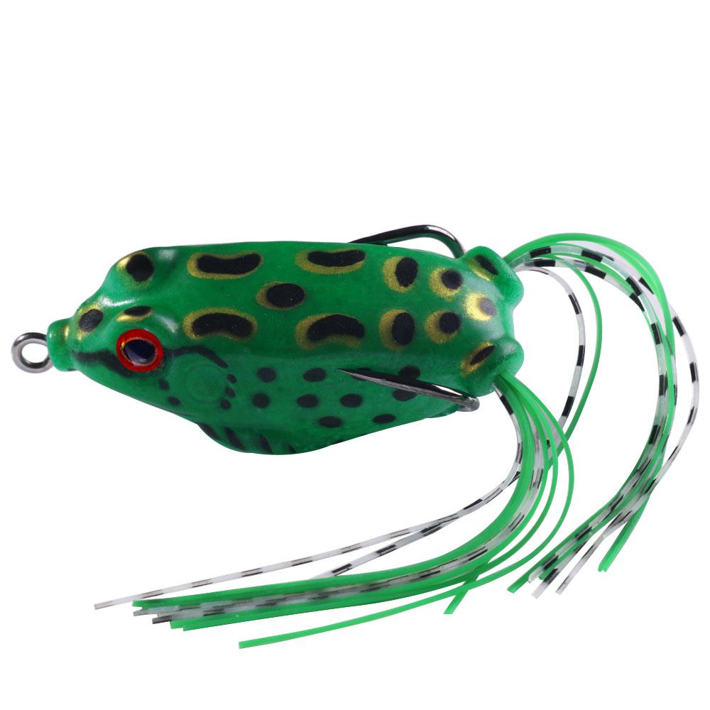 Лягушка рыболовные приманки Gamakatsu Hook Long Cast Topwater мягкая искусственная приманка для щуки, змееголового окуня