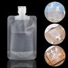 Squeezable Space Saving Liquid Dispenser Refillable Pouches Cosmetic Containers Spray Bottles