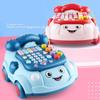 Infant Early Education Simulation Telephone Car Children Drag Toddler Music Toys Puzzle Learning Landline Boys And Girls Toys