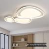 Pebble Hall Eye-Protecting Ceiling Light - Cream Style, Warm Lighting for Living Room