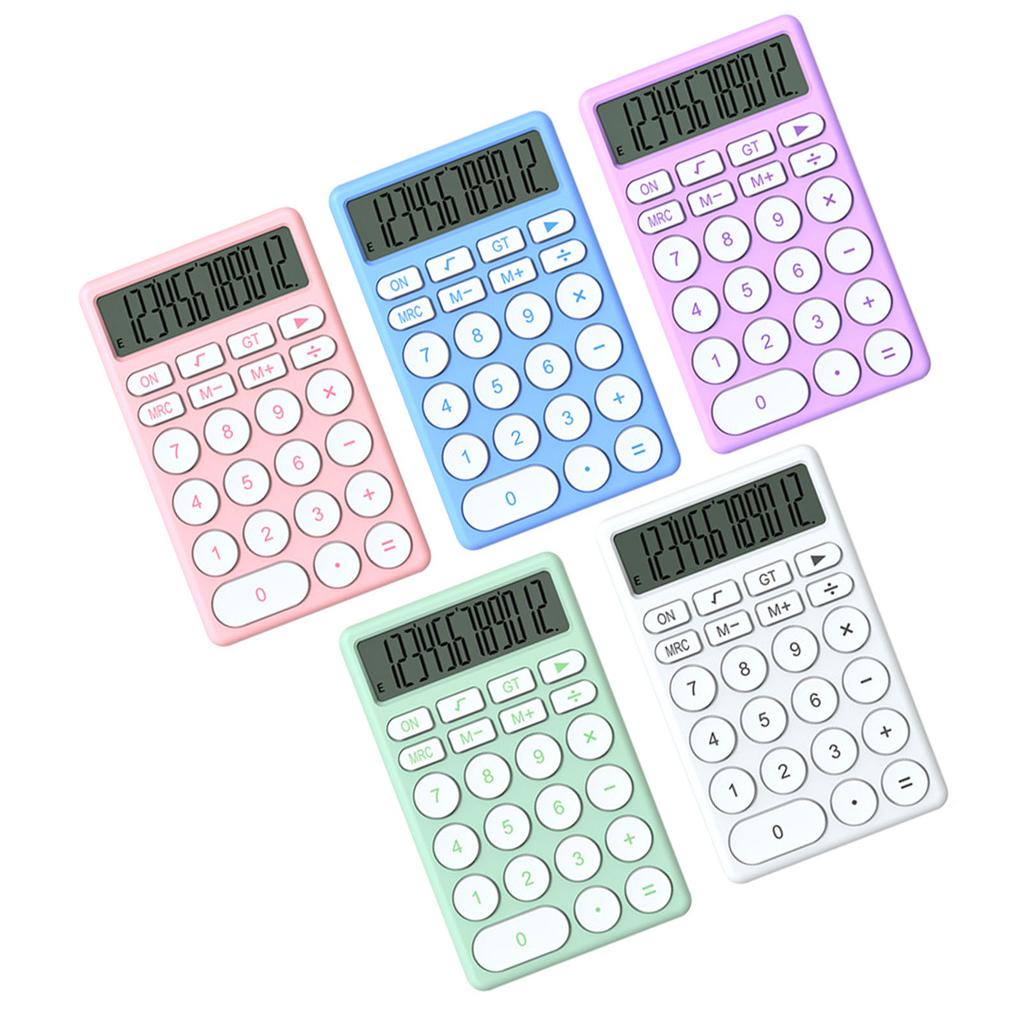 Мультипликационный калькулятор, многофункциональный карманный калькулятор с большим дисплеем для настольного компьютера.