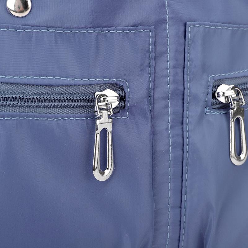 Solid Color Handbag Nylon Shoulder Bag Women's Large Capacity Tote Bag