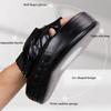 1pc Curved Boxing Hand Target PU Leather Punching Mitts Breathable Kickboxing Pads Boxing Focus Pad for Martial Arts Training