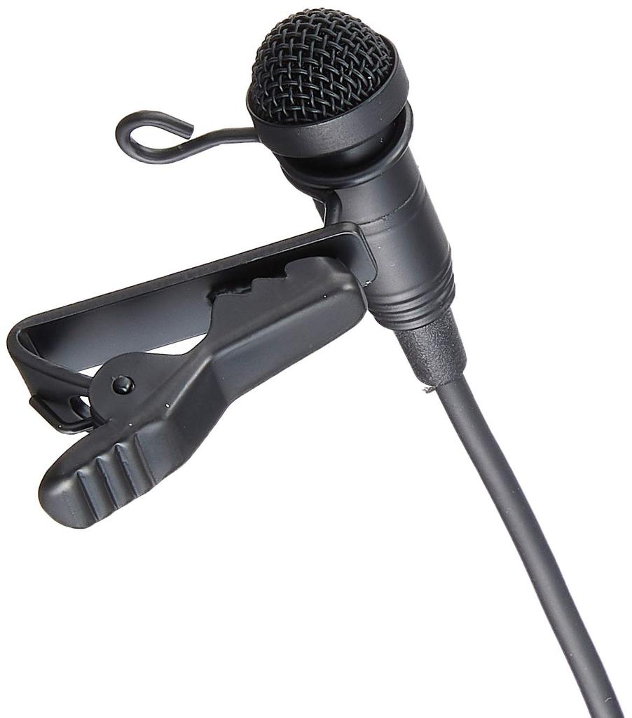 TASCAM Lavalier Microphone Black TM-10LB