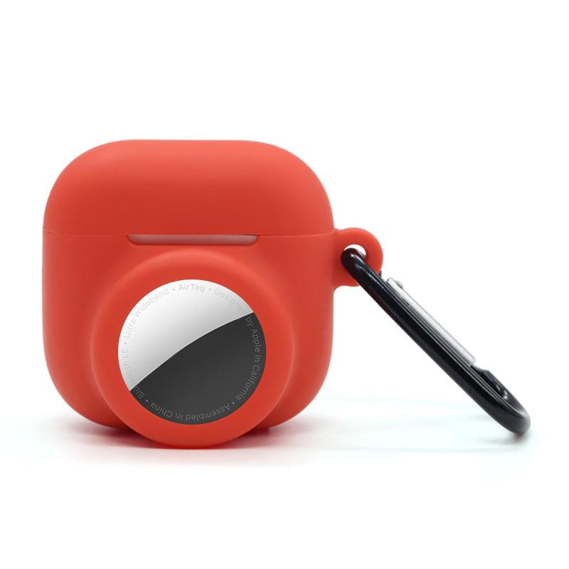 Защитный чехол с полной защитой 2 в 1, чехол-накладка, новый чехол для беспроводных наушников для AirPods 4/AirTag