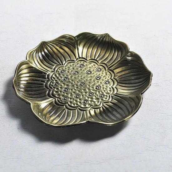 Подставка под чашку Yousheng, нескользящая, с хорошей изоляцией, в форме лотоса, из сплава, для декора стола, для ежедневного использования