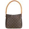 Used LOUIS VUITTON Shoulder Bag Looping MM M51146 Monogram/Nume leather Brown Shoulder