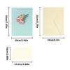 3D Popup Hummingbird Flower Postcard Foldable Blessing Card Handmade Greeting Card with Envelope Anniversary Gifts