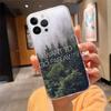 Чехол для телефона для iphone 17 Pro Max Air 17 16 15 14 13 Pro Max 15Plus 15 16 Pro Путешествия Горы Лес Море Пляж цитаты