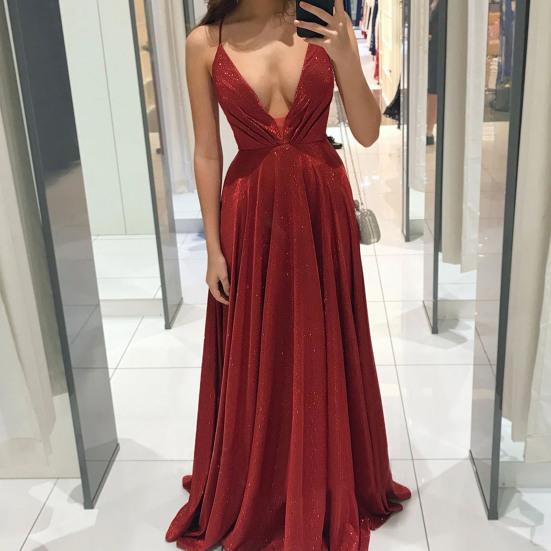 Женские нижние юбки больших размеров вечернее платье с открытой спиной блестящее платье на тонких бретельках с глубоким вырезом длиной до пола женское платье для банкета
