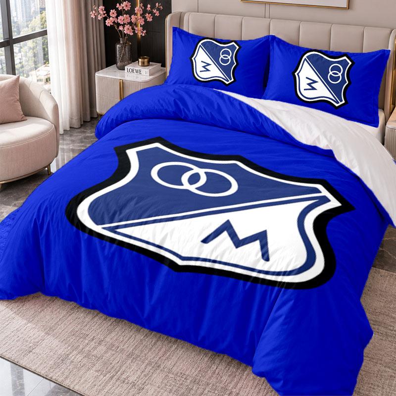 Millonarios 3Pcs Bedding Set Duvet Cover With Two Pillowcases For Bedroom Home Decoration