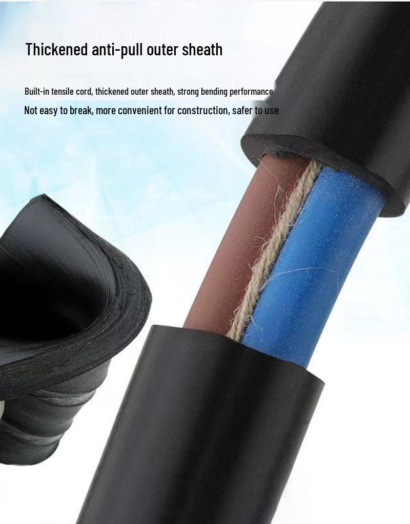 National Standard Multi-Strand Flexible Aluminum Alloy Cable - YLHC Rubber, 2/3/4/5 Cores, 1.5/2.5/4 Sq mm