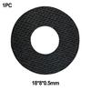 Black Washers Wheels Brakes 18×8×0.5mm 21.1×10.1×0.5mm