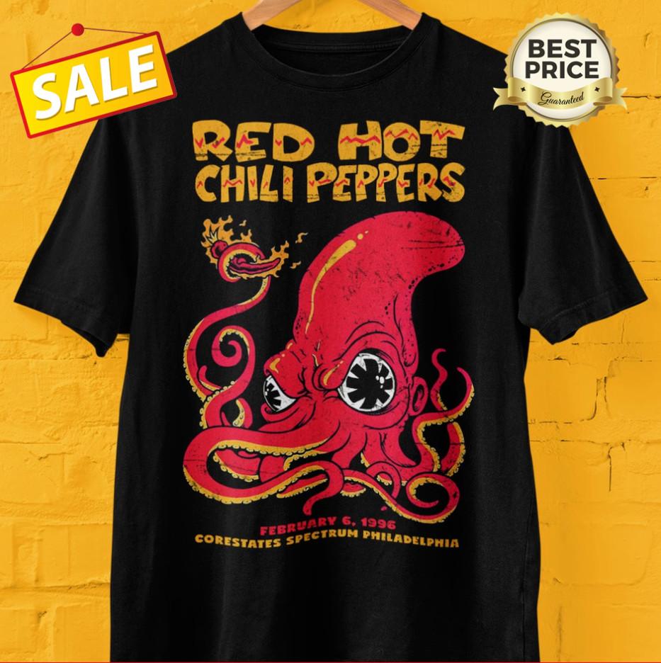 Red Hot Chili Peppers Рок-тур 1996 года Футболка Унисекс Футболка